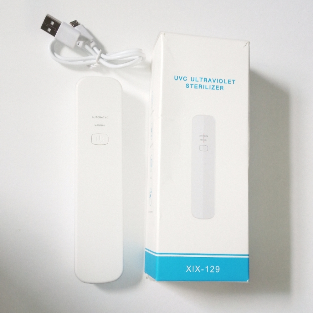 • NEW UVC Ultraviolet Mini Sterilizer w USB Charging •
